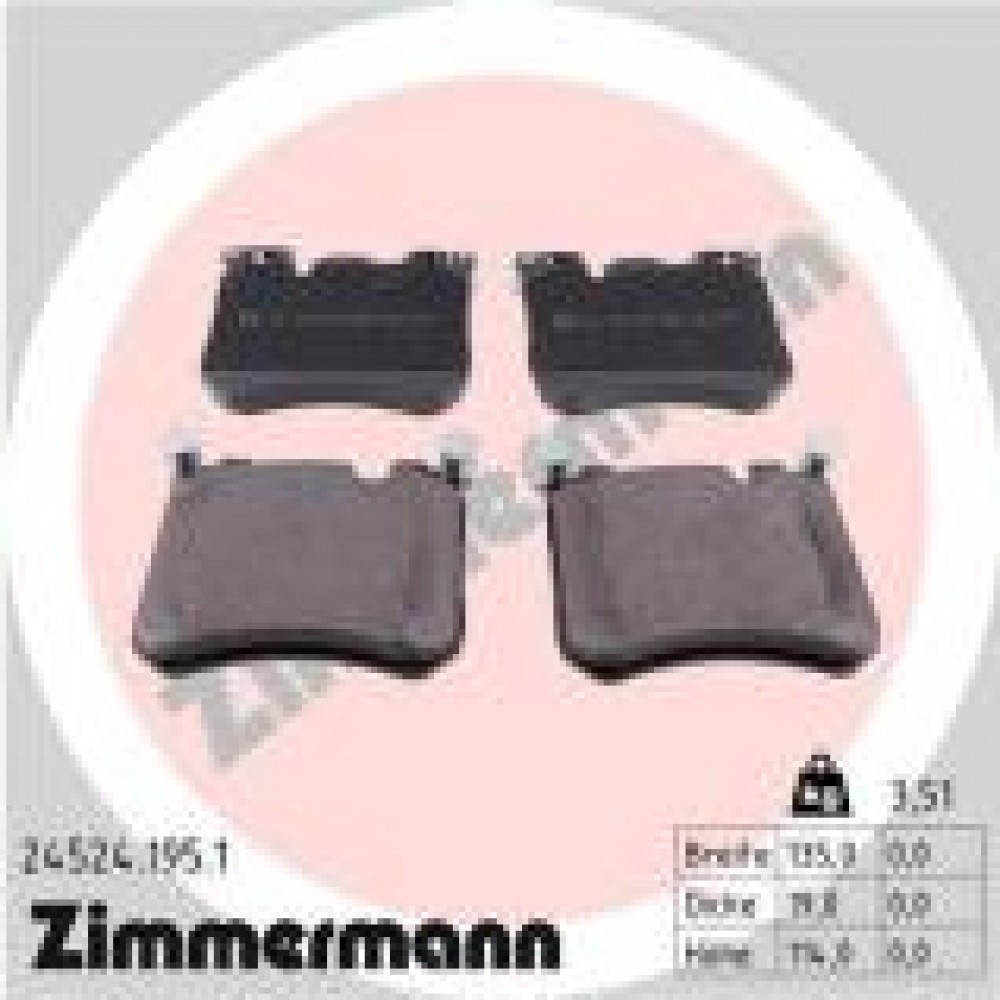 Колодки гальмівні (передні) BMW X5 (E70)/X6 (E71/E72) 06- (Brembo)
