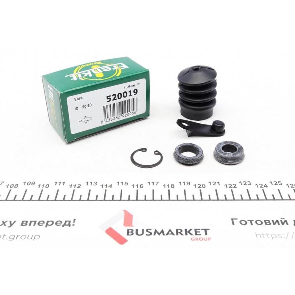 Ремкомплект циліндра зчеплення (робочого) Daewoo Lanos/Rezzo 97- (d=20,6mm)