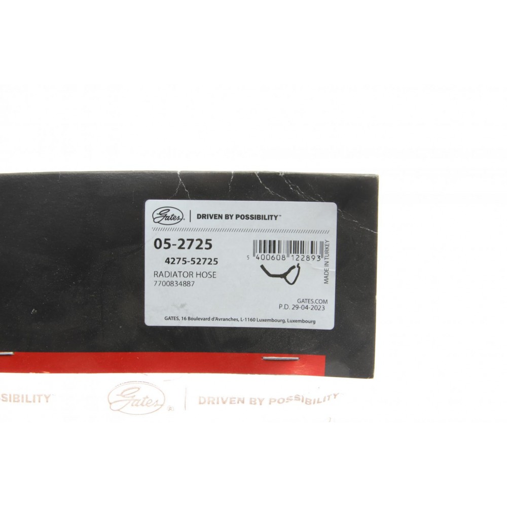 Патрубок радіатора Renault Clio II/Kangoo 1.4/1.6 97- (к-кт в зборі)