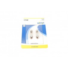 Автолампа C5W 12V 5W SV8.5 (11x35mm) (блістер/к-кт 2шт)