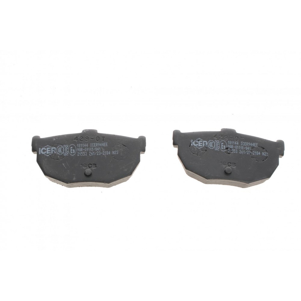 Колодки гальмівні (задні) Hyundai Elantra 00-06/Coupe 96-09/Kia Cerato 04-/Nissan Maxima 88-94