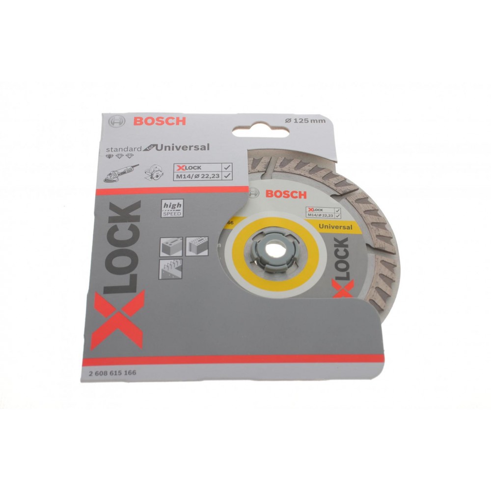 Круг відрізний 125x2x22,23 мм X-LOCK (Алмазний Standard for Universal)