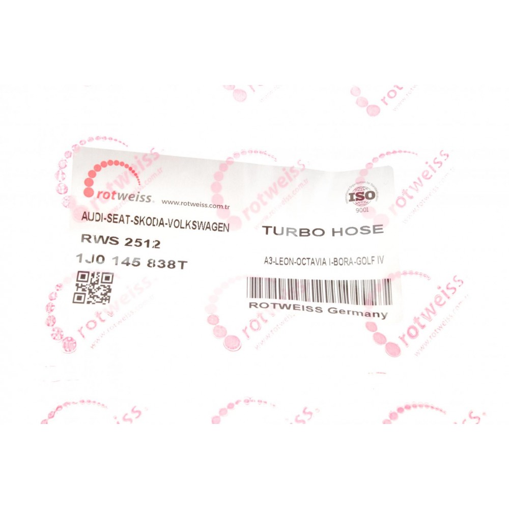 Патрубок інтеркулера Audi A3/Skoda Octavia/VW Golf IV 1.9 TDI 00-10