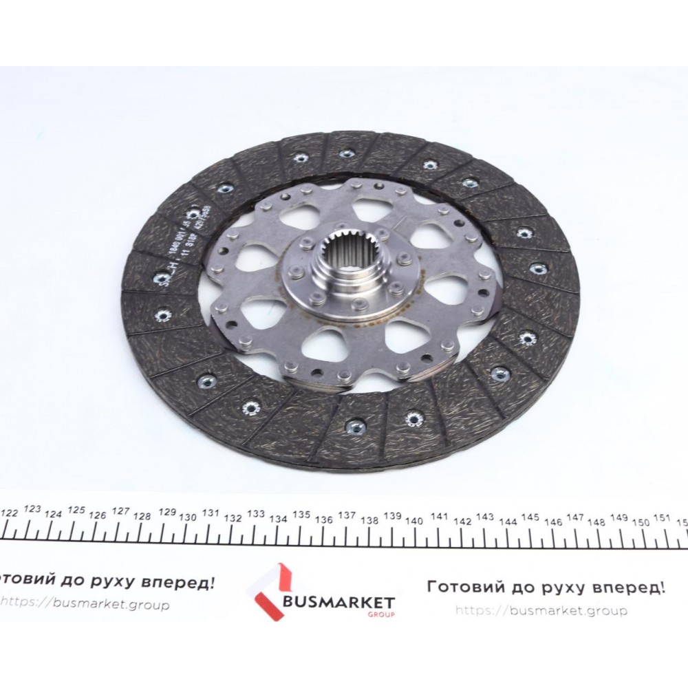 Комплект зчеплення BMW 3 (F30/F80)/4 (F32/F82) 11- (d=240mm) (+вижимний)