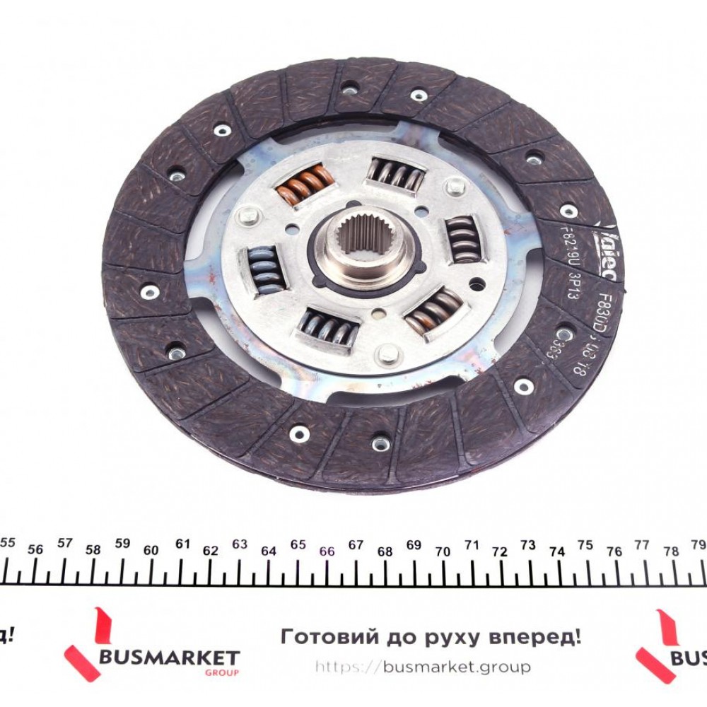 Комплект зчеплення Dacia Dokker 12-/Renault Kangoo 1.6 16V 08- (d=200mm) 26z
