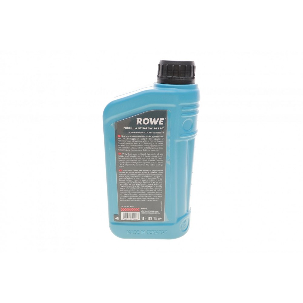 Олива 5W40 HIGHTEC FORMULA GT TS-Z (1L) (JASO MA2) (API SN/SM/SL/SJ/SH/SG)