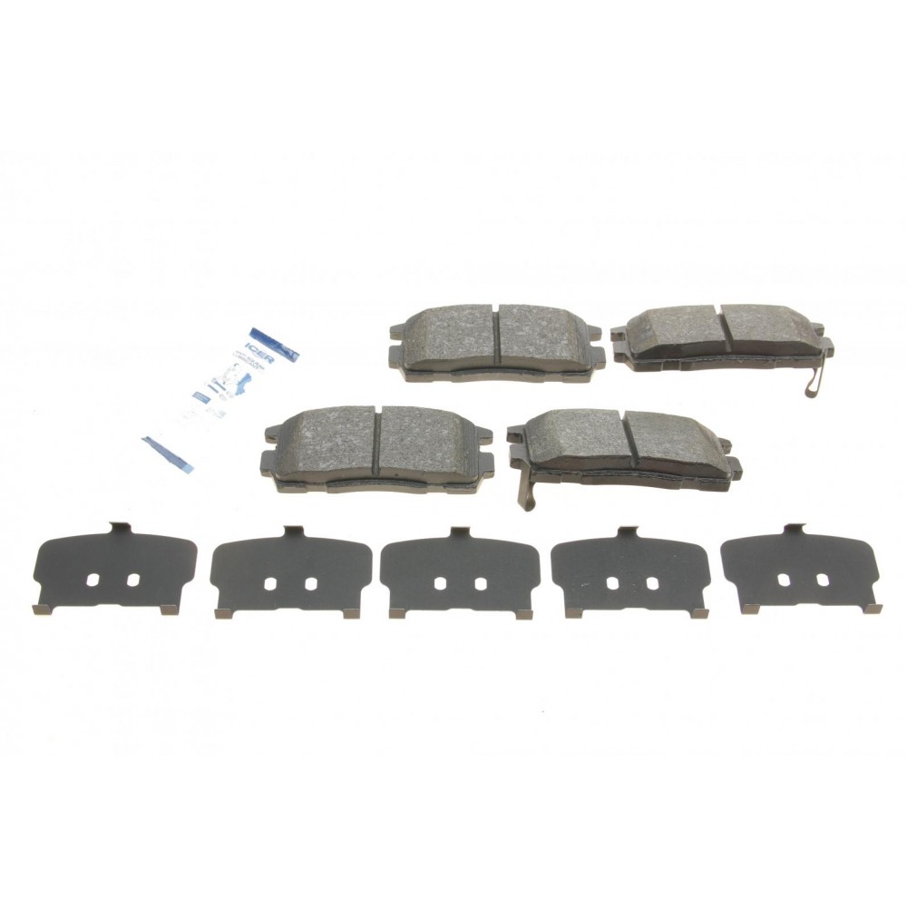 Колодки гальмівні (задні) Opel Antara A/Chevrolet Captiva 06-