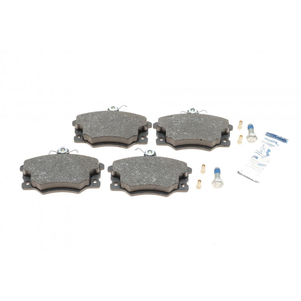 Колодки гальмівні (передні) Fiat Punto 93-00/Tipo 87-95/Uno 83-/Palio 96-02/Lexus NX 14-17