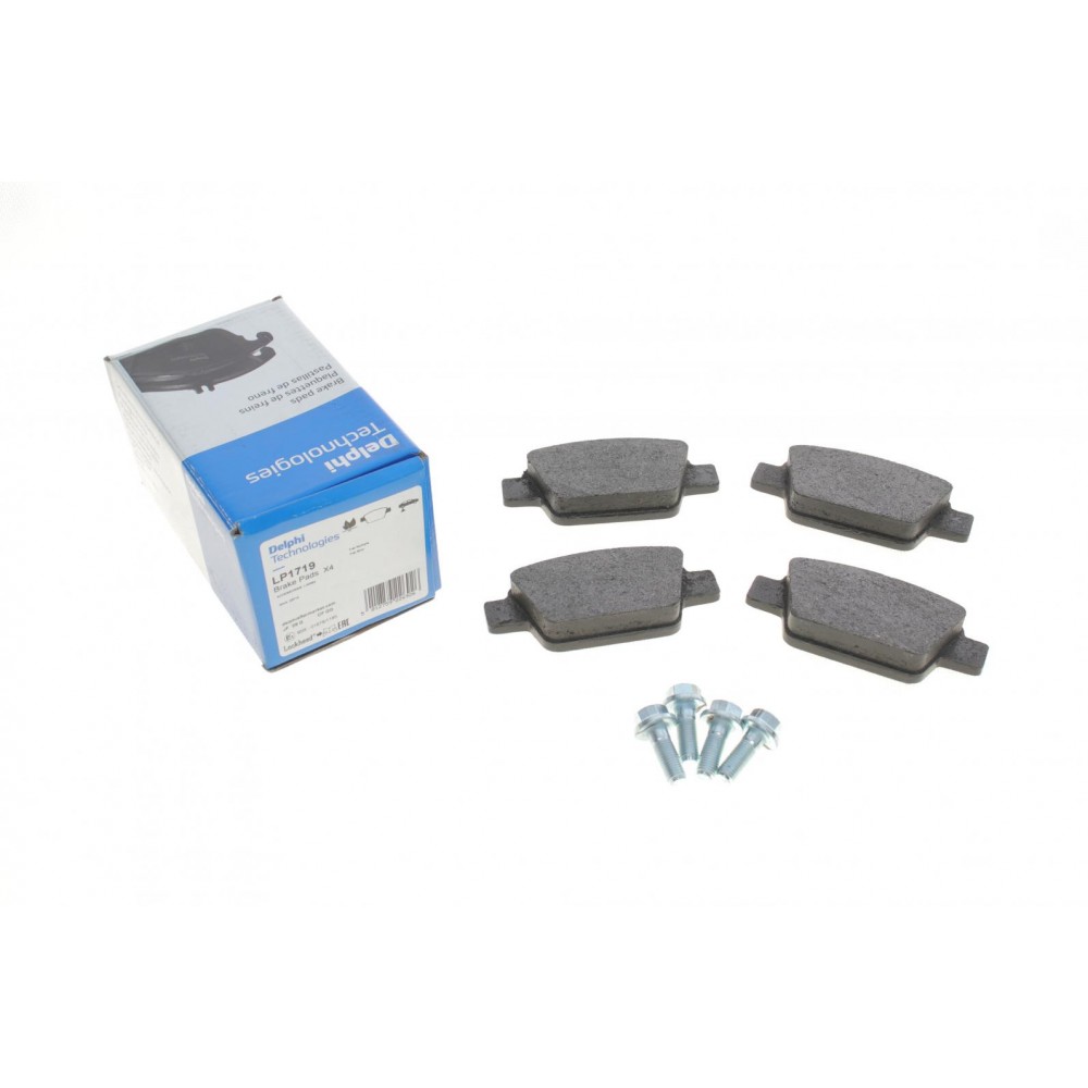 Колодки гальмівні (задні) Fiat Bravo II 07-14/Stilo 01-08/Linea 07-/Multipla 99-10 (Bosch)