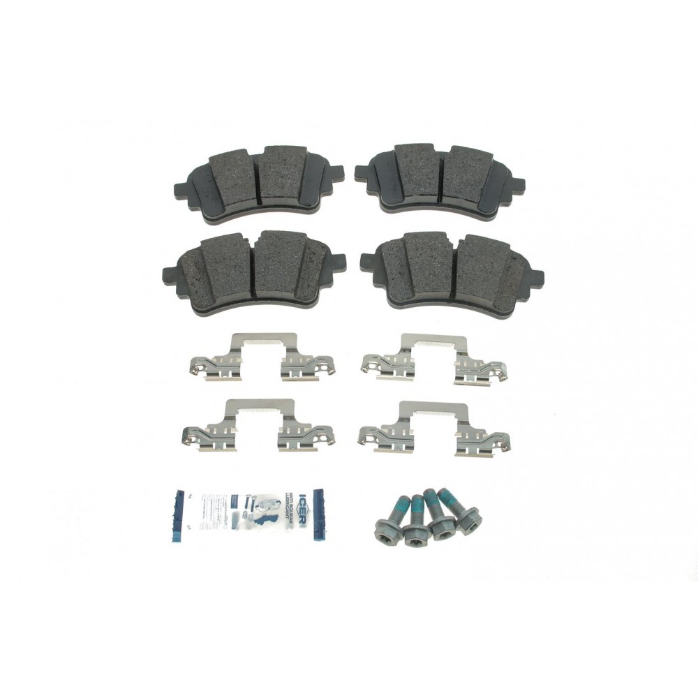Колодки гальмівні (задні) Audi A4/A5/A6/A7/A8/Q5/Q7 15-/VW Touareg 17-