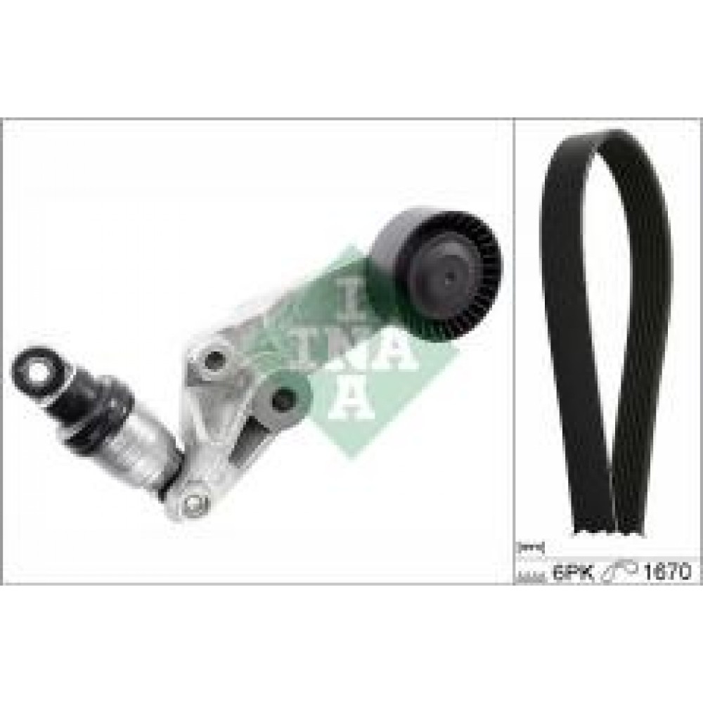 Комплект ременя генератора Toyota Corolla 1.4VVT- i/1.6VVT- i, 08/00 - 03/08, (6PK 1693)