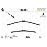 Щітки склоочисника (600/400мм) Skoda Fabia14-