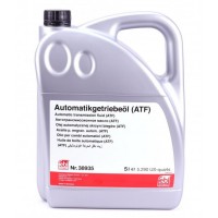 Олива трансмісійна ATF Tiptronic VAG (5L) (оригінал тільки для 6 східчастих АКПП) (жовтий)