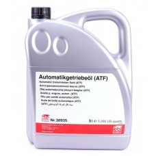 Олива трансмісійна ATF Tiptronic VAG (5L) (оригінал тільки для 6 східчастих АКПП) (жовтий)