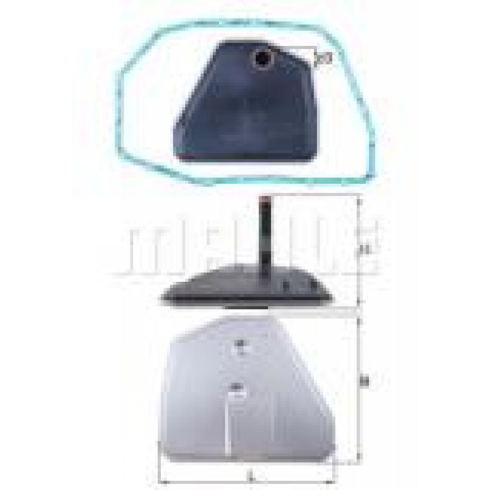 Фільтр АКПП Audi A4/A6 2.7-4.2 04-11/VW Phaeton 3.0-4.2 03-16 (з прокладкою/23 отверстия)