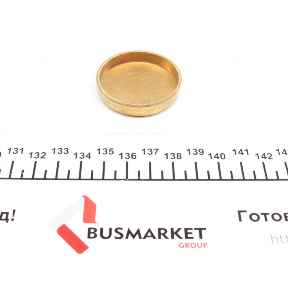 Заглушка блоку циліндрів (d=41.6mm) Латунь/Brass