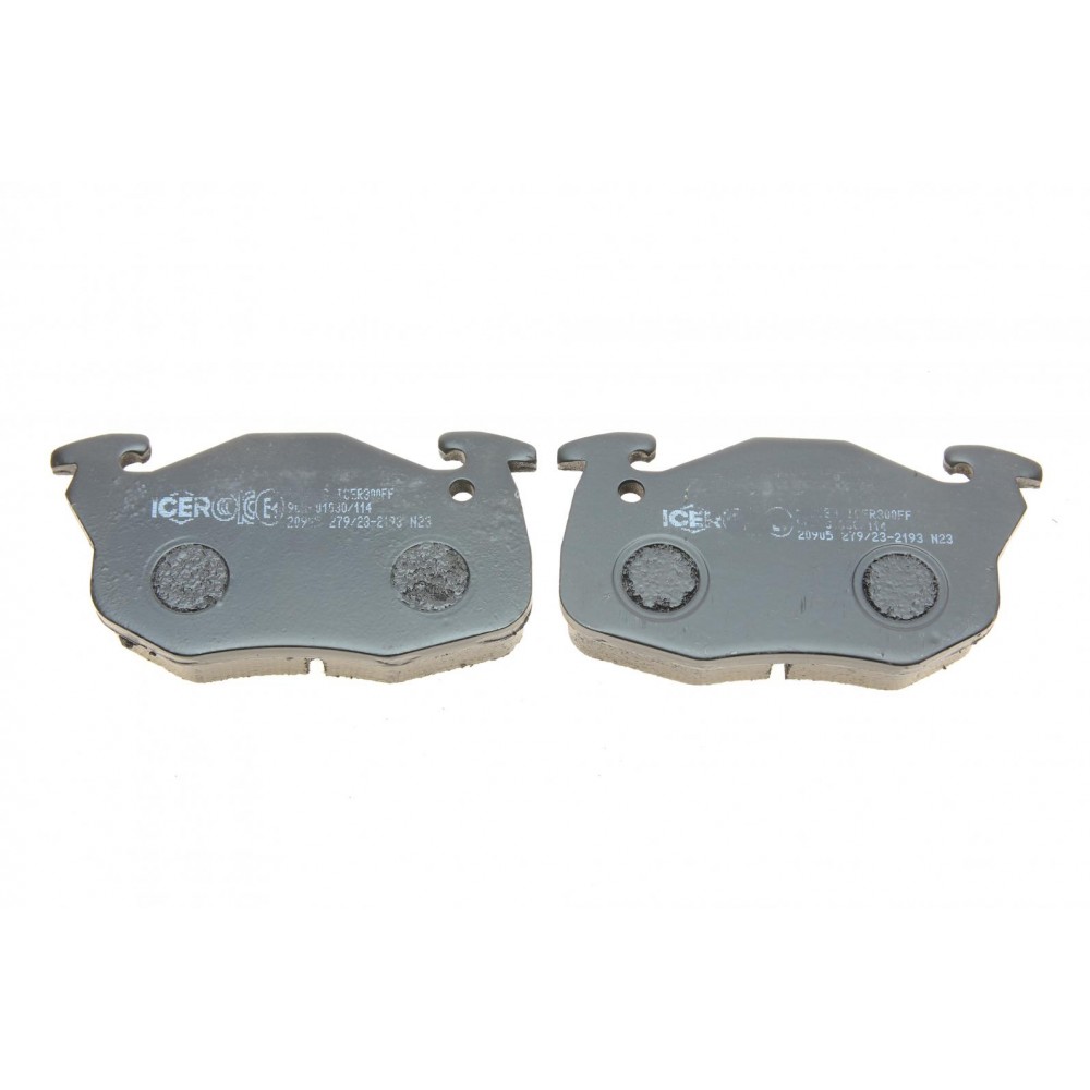 Колодки гальмівні (передні) Peugeot 106 91-04/205/305/309/405 82-98/Renault Clio 91-98 (з датчик.)