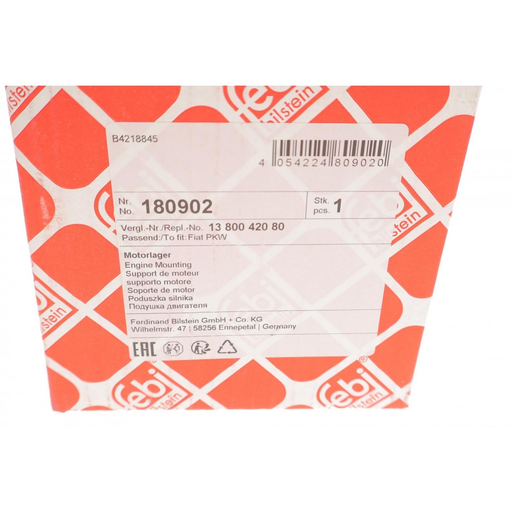 Подушка двигуна (задня) Citroen Jumper/Fiat Ducato/Peugeot Boxer 2.2 HDi 06-