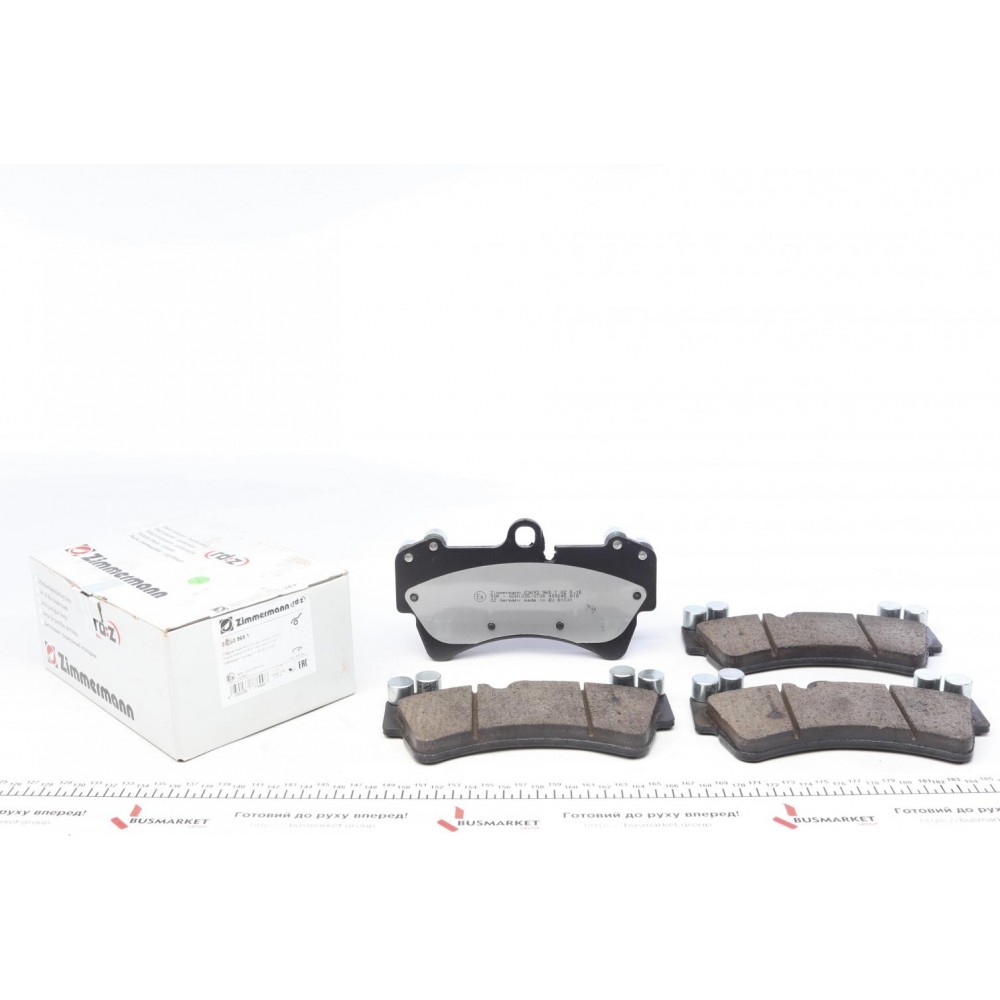 Колодки гальмівні (передні) Audi Q7/Porsche Cayenne/VW Touareg 02- (Brembo) (з низьким продукуванням пилу)