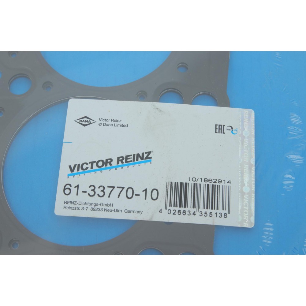 Прокладка ГБЦ Audi A3/A4/A6/VW Golf V/Passat 2.0 TDI 03- Ø82,00mm, 1.63mm, (2 метки)