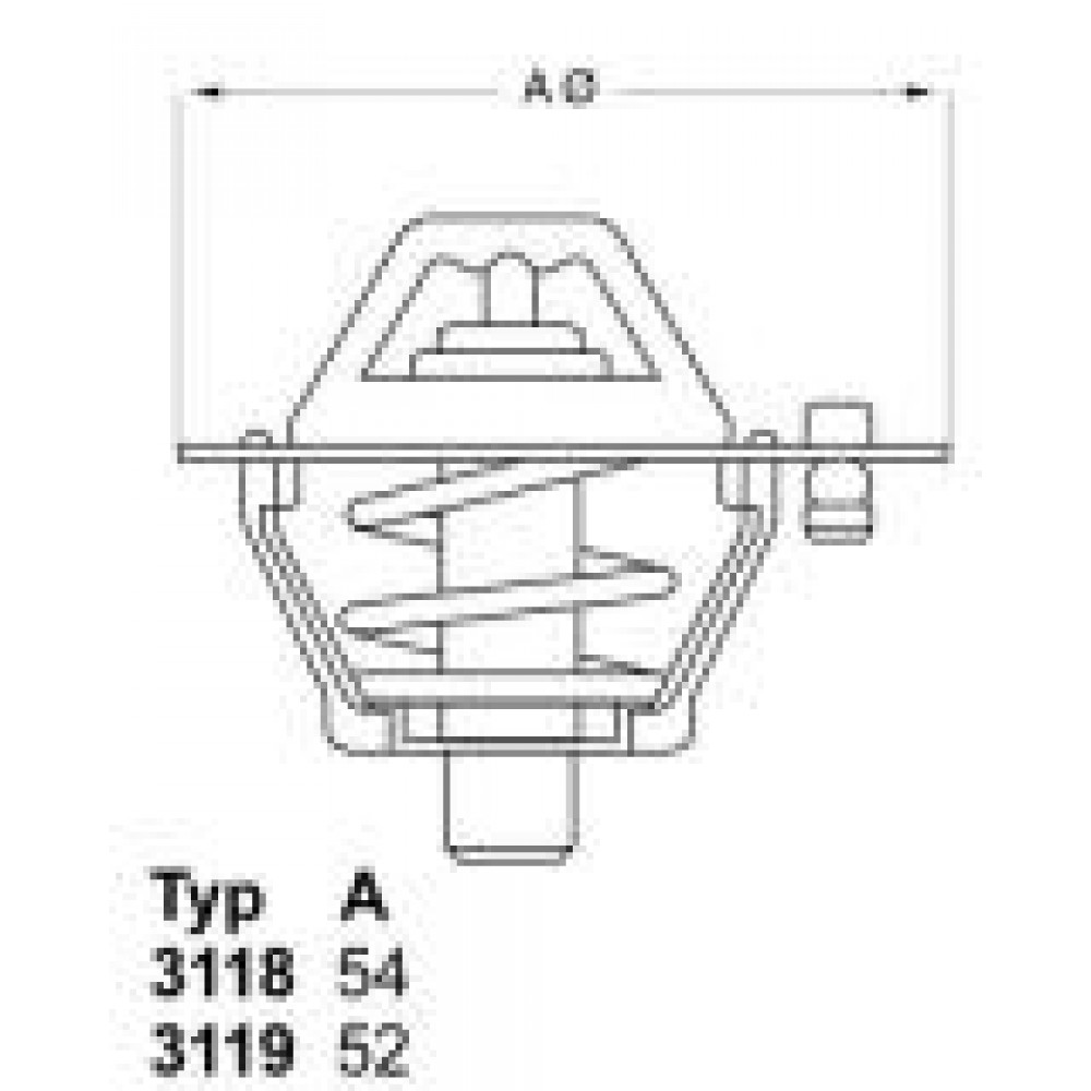 Термостат Mazda 626/929 1.6-3.0 79-97