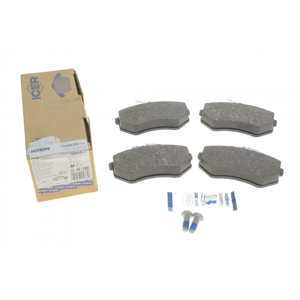 Колодки гальмівні (передні) Audi 80/90/100/200 77-96/VW Passat B3/B4 88-97