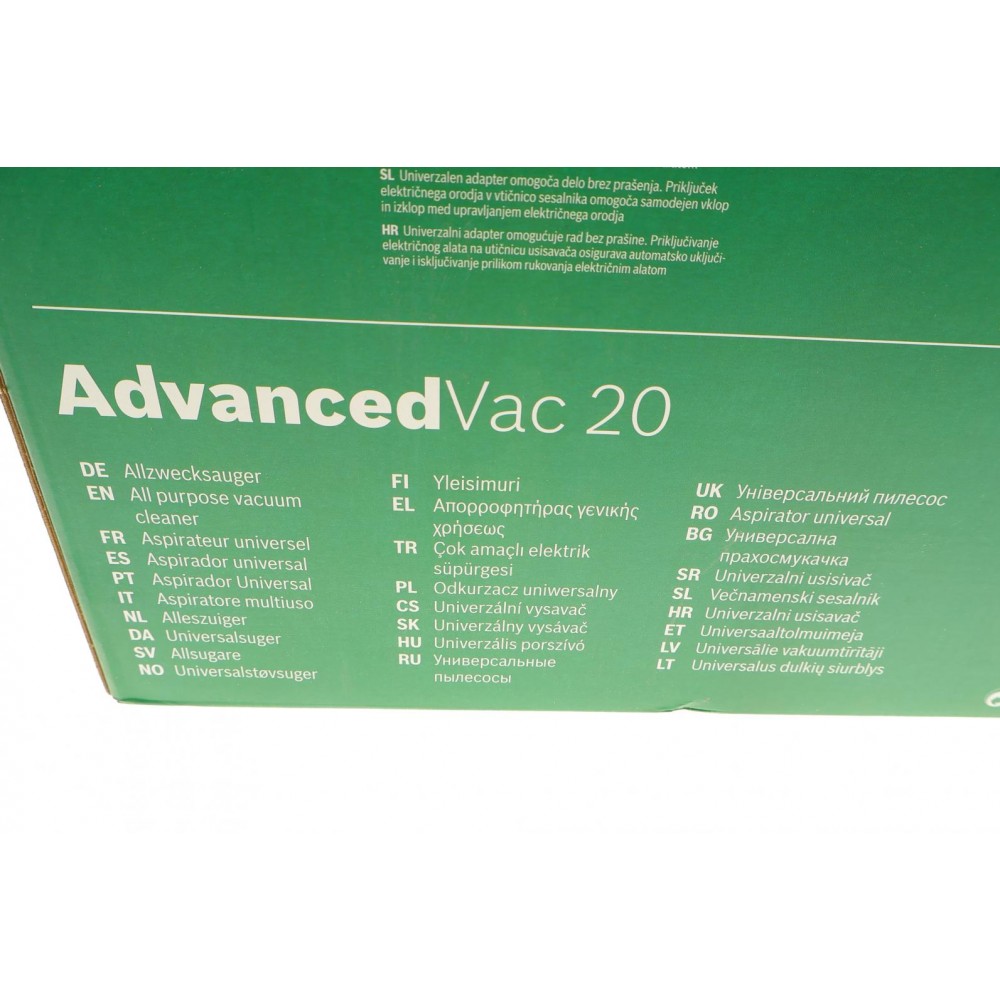 Пилосос для сухого/вологого прибирання (універсальний) AdvancedVac 20 (з функцією обдування) 1200W