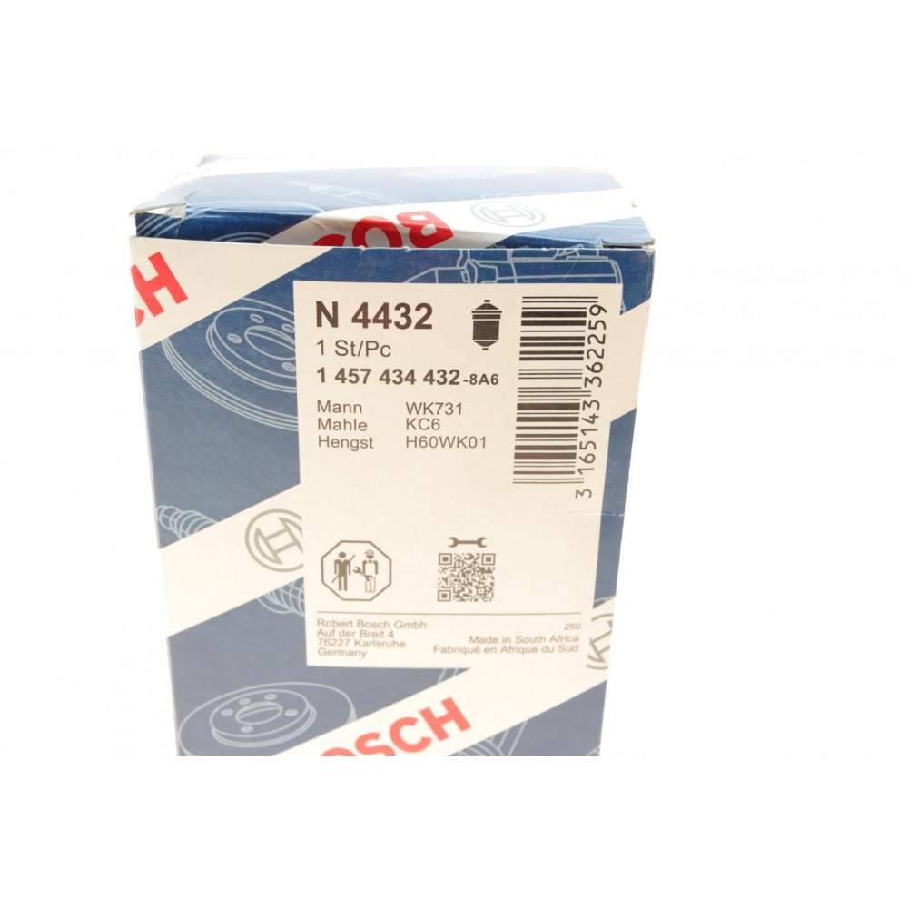 Фільтр паливний Renault Trucks 96-/ГАЗ Газель 2.4D 93-01/2.1TD 02-13/Камаз 5.9 03-