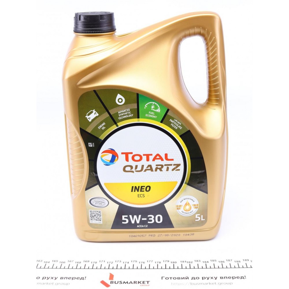 Олива 5W30 Quartz INEO ECS (5L) (B712290)