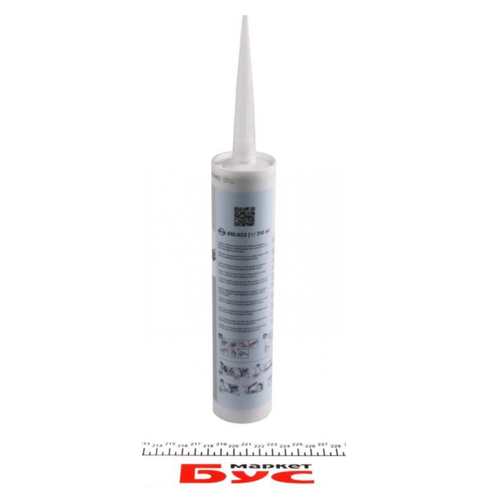 Герметик Dirko (-60°C +300°C) 310ml (сірий) (замінено на 610.023)
