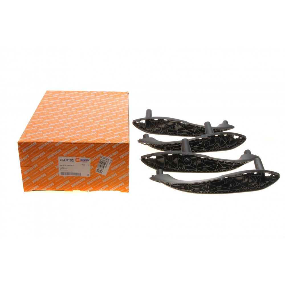 Ручка дверей (передніх/всередині) BMW 3 (F30/F80) 11-19 (к-кт) (чорна)