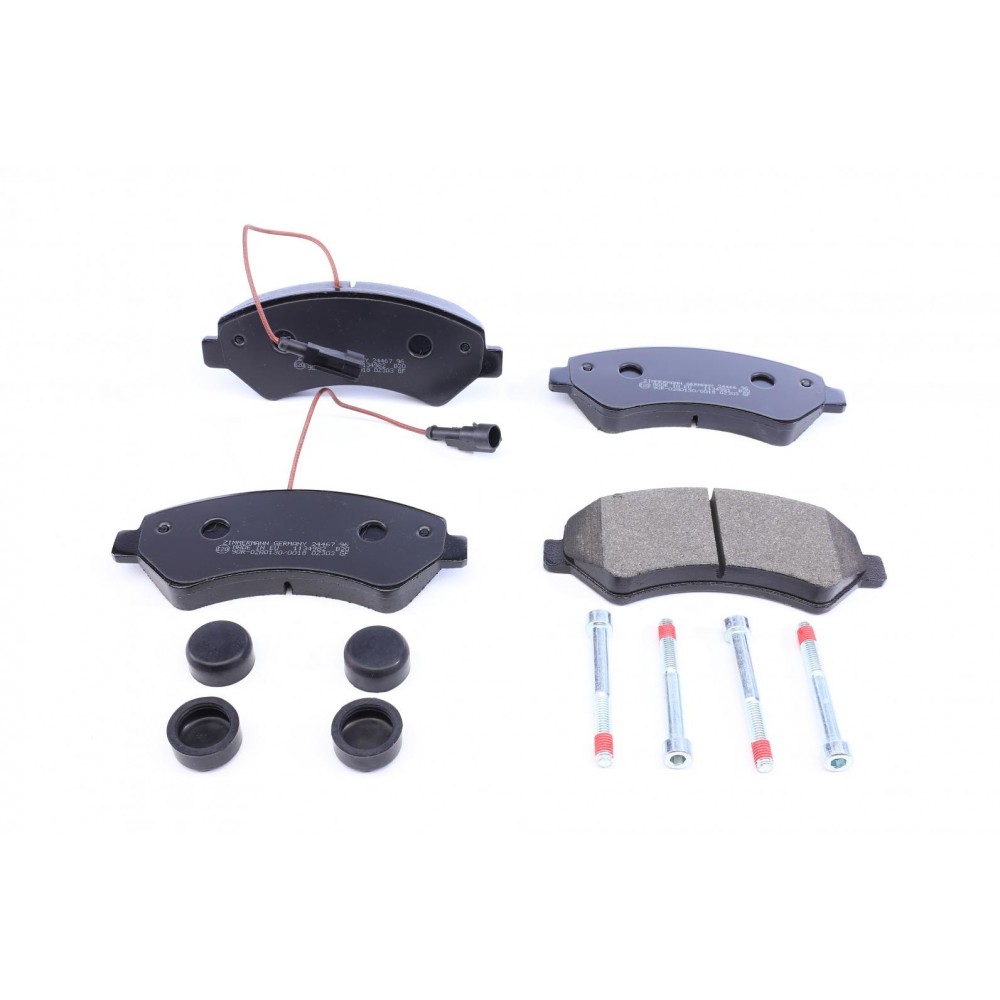 Колодки гальмівні (передні) Citroen Jumper/Fiat Ducato/Peugeot Boxer 2.0-3.0HDi 06- R16(з датчиком)
