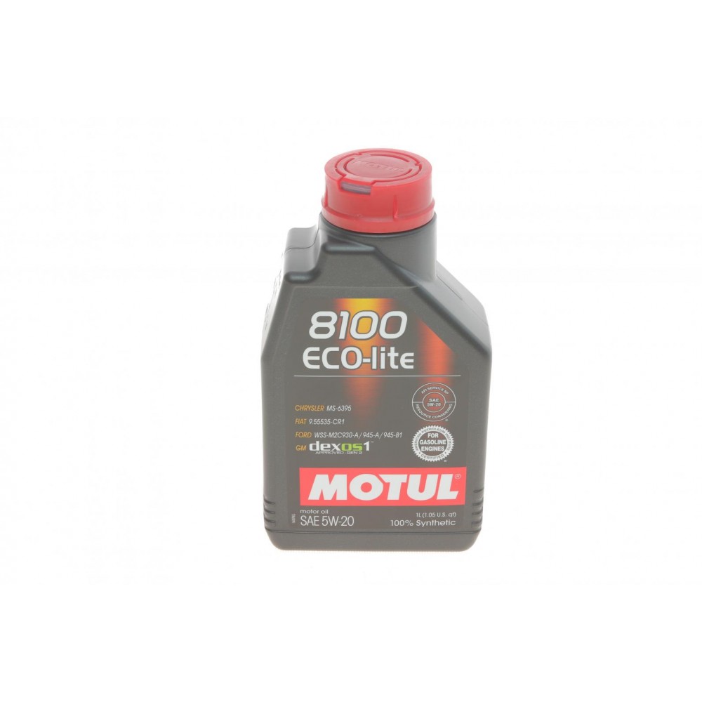 Олива 5W20 8100 Eco-lite (1л) (GM dexos1 GEN3/M2C 930-A/M2C 945-A) (109102)