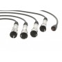 Проводи запалювання Seat Cordoba/Toledo I/VW Caddy I/Golf/Passat 1.0-2.0 -02 (високовольтні) (к-кт) (MSQ0004)