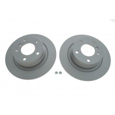 Диск гальмівний (задній) BMW 1 (E81/E87)/3 (E90/E92) 05-13 (296x10.5) (з покриттям) (повний)