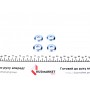 Тяга стабілізатора (переднього) Toyota Yaris 99-05 (к-кт)
