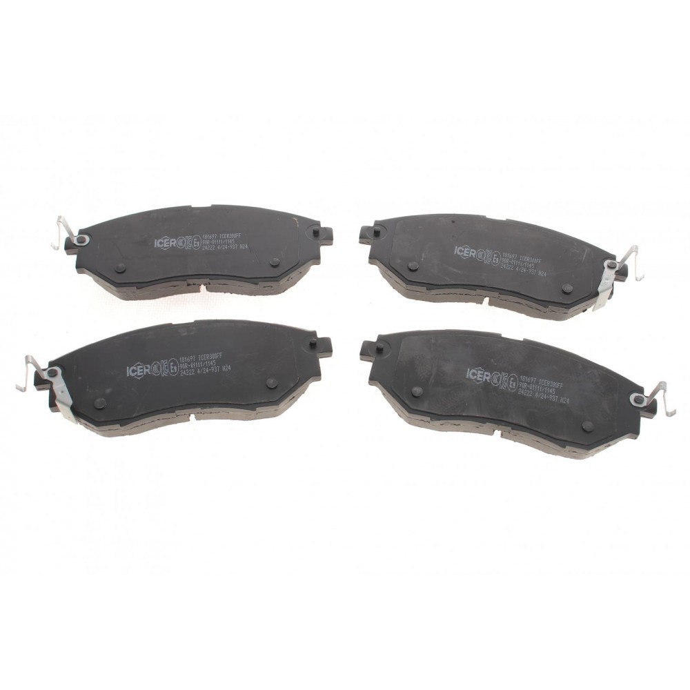 Колодки гальмівні (передні) Subaru Forester 08-/Legacy IV/V 03-14/Outback 03-/Impreza 12-