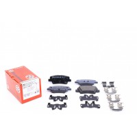 Колодки гальмівні (задні) Kia Ceed/Rio III/Hyundai Accent/Tucson/i20/i30/i40 10-(Akebono)(з аксес)