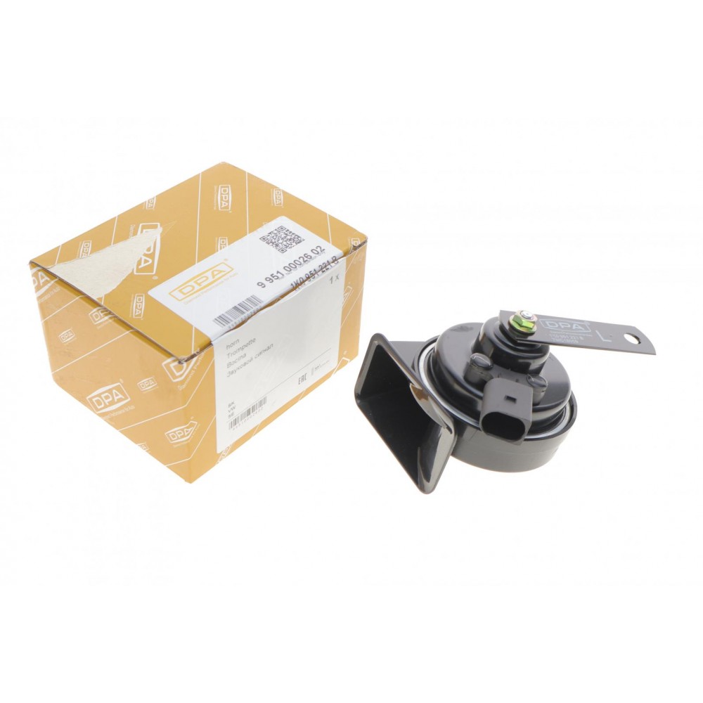 Сигнал звуковий Skoda Octavia 04-08/VW Golf/Jetta/Caddy III 04-15 (високий та низький тон)