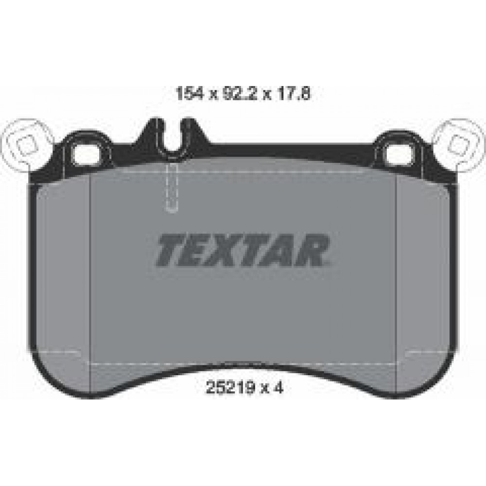 Колодки гальмівні (передні) MB E-class (W212/S212) 09- /S-class (W221/C216) 05-13 (Brembo) Q+