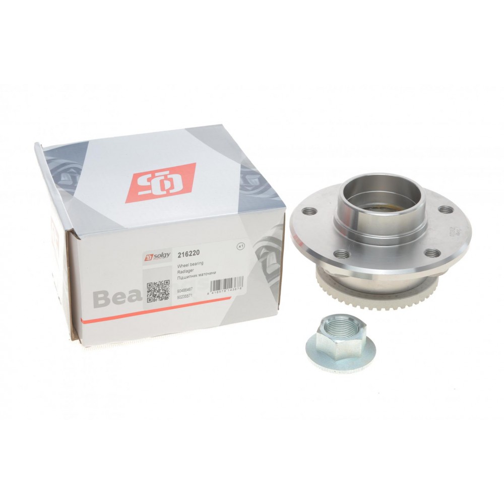 Підшипник маточини (передньої) Opel Omega A/B 86-03 (+ABS)