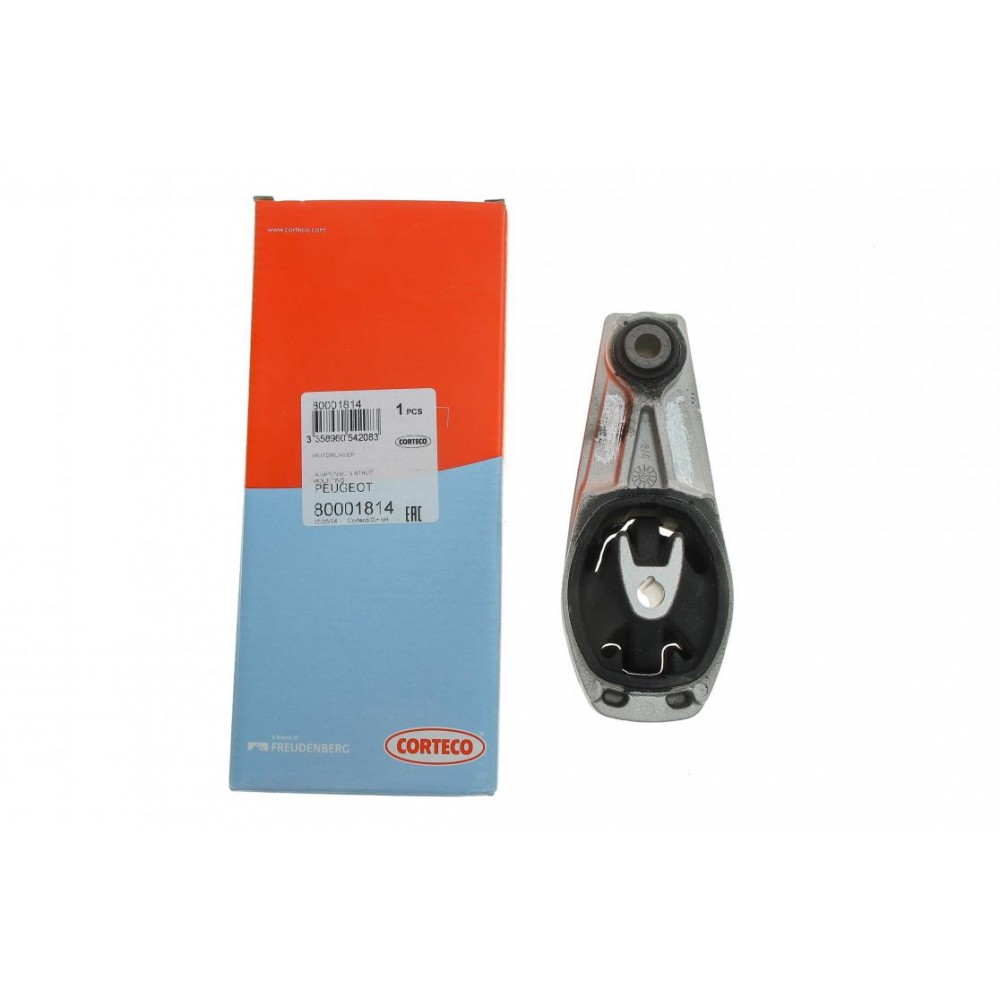 Подушка двигуна (задня/нижня) Citroen C3/Peugeot 207 1.6 16V/1.6HDi 06- (косточка)