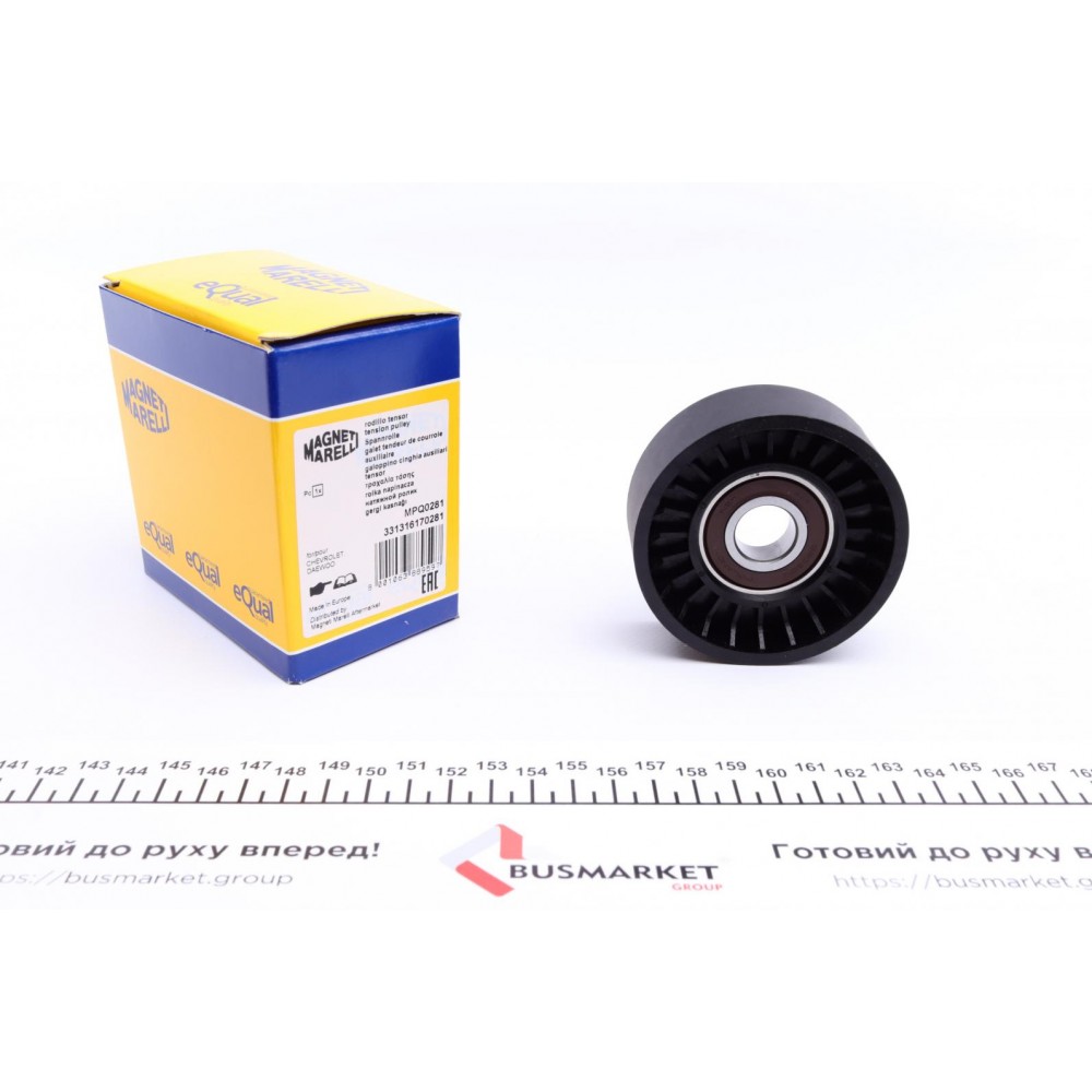 Ролик генератора Daewoo Nubira 1.4/1.6 97-i (натяжний) (75x28) (MPQ0281)
