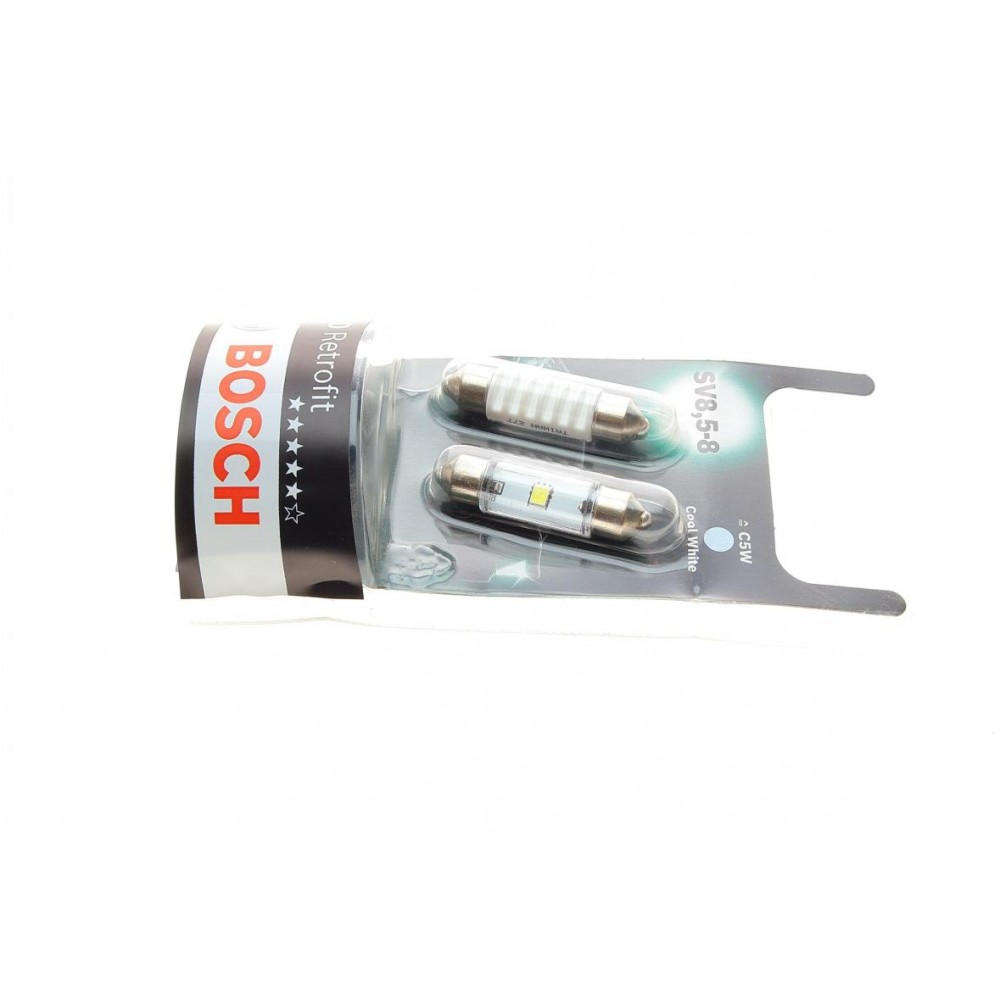 Автолампа C5W 12V 1W S8.5d LED Retrofit BL (палець) К-кт 2 шт.