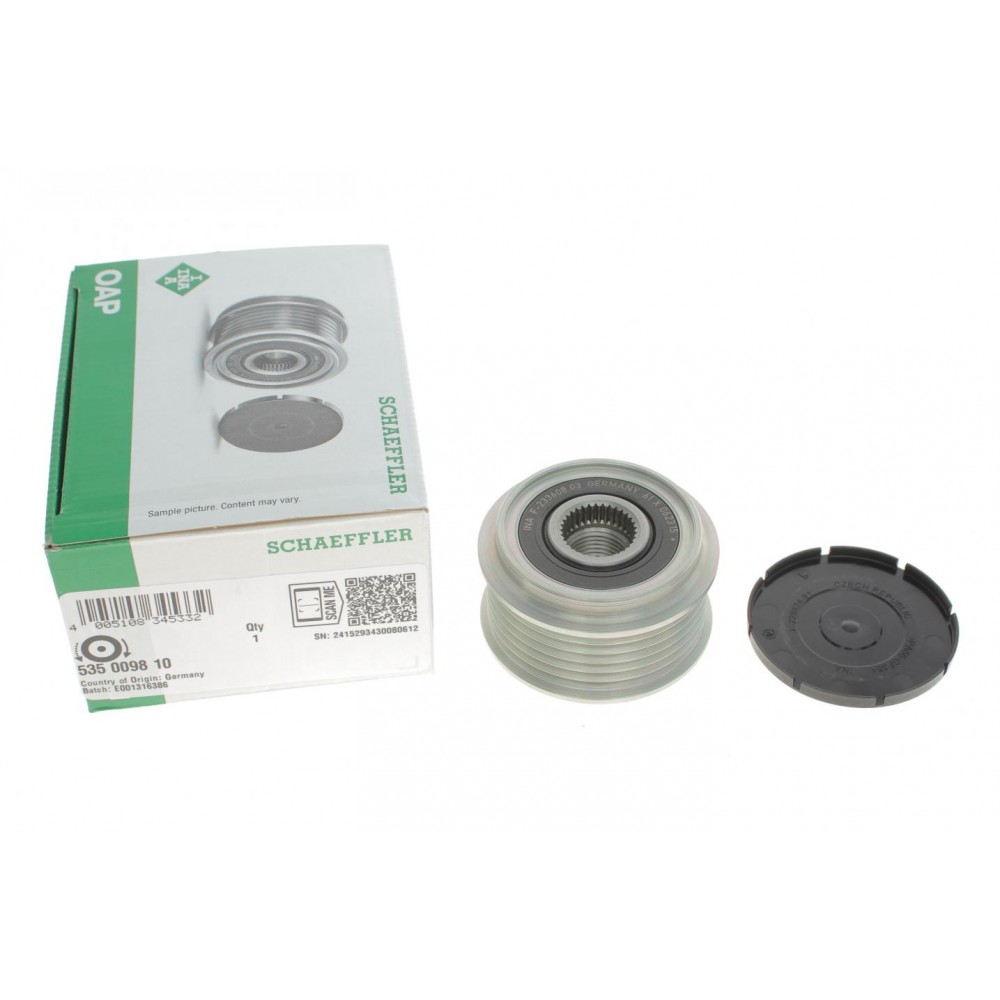 Шків генератора Ford Transit Connect 1.8DI/TDCi 02-13, 55/66/81kw, 6PK
