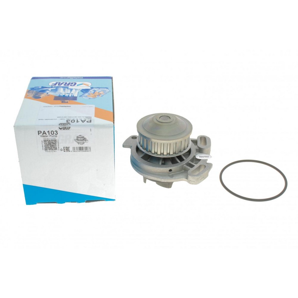 Помпа води Audi 100/200/80/90 1.9-2.3 77-96/VW Passat 1.9-2.2 81-88 (26z) (B/B) (5 лоп.)