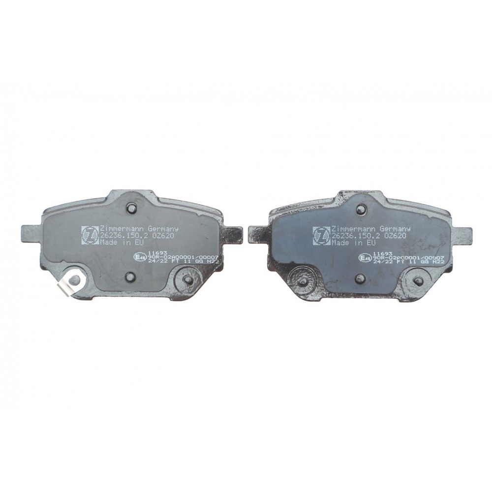 Колодки гальмівні (задні) Toyota Corolla 1.5/1.6 VVTi 19-