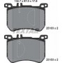 Колодки гальмівні (передні) MB S-class (W222,V222,X222)/SL-class (R231) 12- (Brembo) Q+