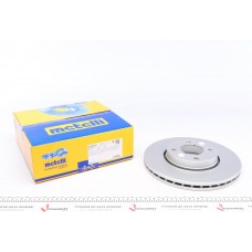 Диск гальмівний (передній) Renault Megane/Clio 03-/Logan 08-/Nissan Note 06-12 (260x22)(з покр)(вент)