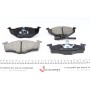 Колодки гальмівні (передні) Skoda Fabia/VW Polo 1.0-2.0 00-09 (з датчиком) (Ate-Teves)